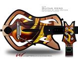 Blossom 01 Decal Style Skin - fits Warriors Of Rock Guitar Hero Guitar (GUITAR NOT INCLUDED)