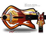 Red Planet Decal Style Skin - fits Warriors Of Rock Guitar Hero Guitar (GUITAR NOT INCLUDED)
