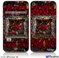 iPhone 4 Decal Style Vinyl Skin - Bed Of Roses (DOES NOT fit newer iPhone 4S)