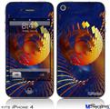 iPhone 4 Decal Style Vinyl Skin - Genesis 01 (DOES NOT fit newer iPhone 4S)