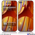 iPhone 4 Decal Style Vinyl Skin - Red Planet (DOES NOT fit newer iPhone 4S)