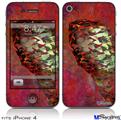 iPhone 4 Decal Style Vinyl Skin - Sirocco (DOES NOT fit newer iPhone 4S)
