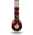 WraptorSkinz Skin Decal Wrap compatible with Beats Solo HD (Original) Bed Of Roses (HEADPHONES NOT INCLUDED)