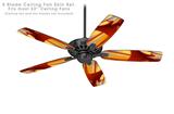 Red Planet - Ceiling Fan Skin Kit fits most 52 inch fans (FAN and BLADES SOLD SEPARATELY)