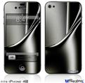 iPhone 4S Decal Style Vinyl Skin - Sinuosity 01